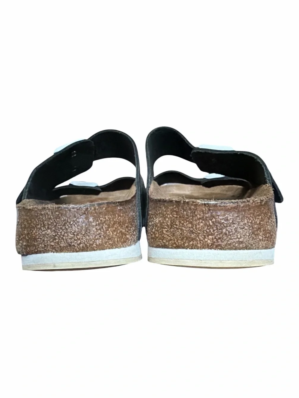Birkenstock Arizona Black Leather Sandals 43 280 M10